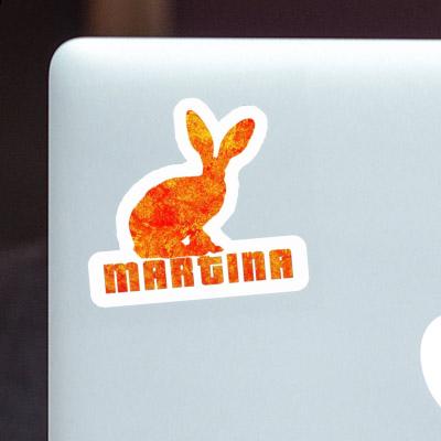 Martina Sticker Hase Notebook Image