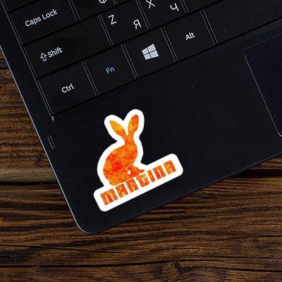 Martina Sticker Hase Laptop Image