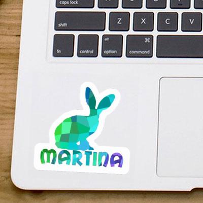 Sticker Hase Martina Notebook Image