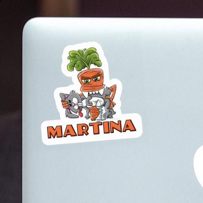 Martina Sticker Monster Carrot Notebook Image