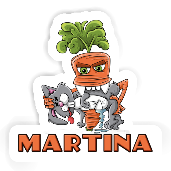 Martina Sticker Monster Carrot Image