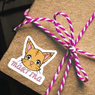 Sticker Katze Martina Image