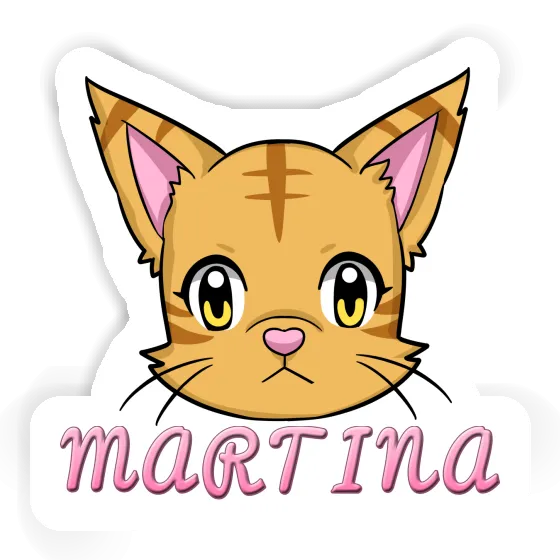 Sticker Katze Martina Image