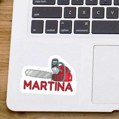 Chainsaw Sticker Martina Notebook Image