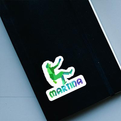 Martina Sticker Climber Notebook Image