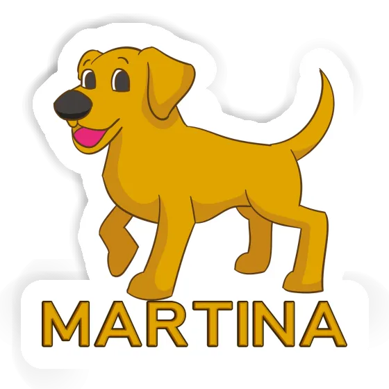 Martina Sticker Labrador Image