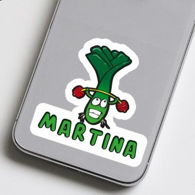 Sticker Weightlifter Martina Gift package Image