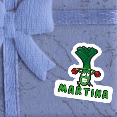 Sticker Weightlifter Martina Image