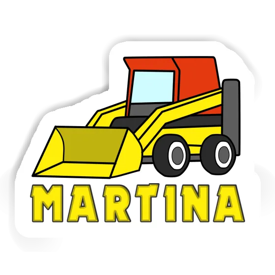 Sticker Tieflader Martina Gift package Image