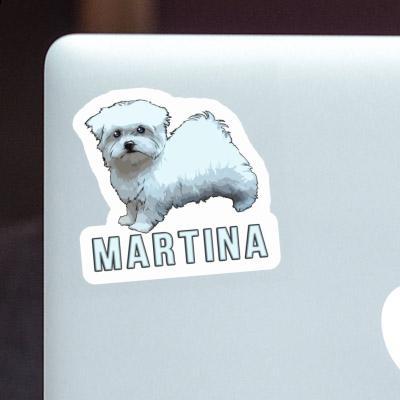 Sticker Maltese Dog Martina Gift package Image