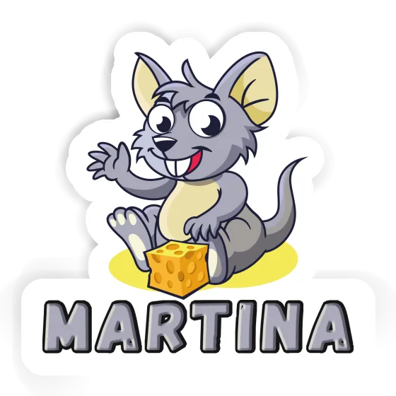 Sticker Martina Maus Notebook Image