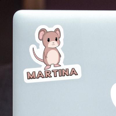 Martina Sticker Maus Laptop Image