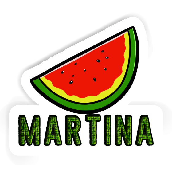 Sticker Watermelon Martina Notebook Image