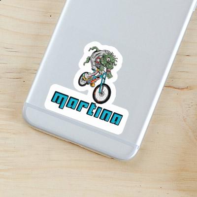 Sticker Martina Downhill-Biker Image