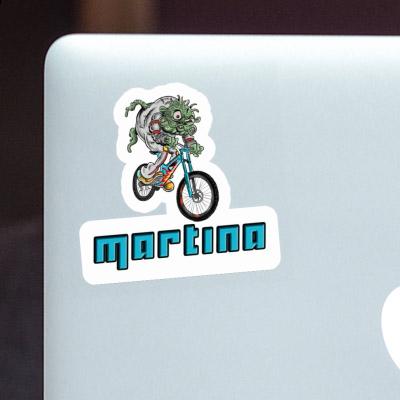 Sticker Martina Downhill-Biker Image