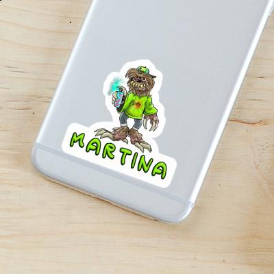 Martina Sticker Sprayer Notebook Image