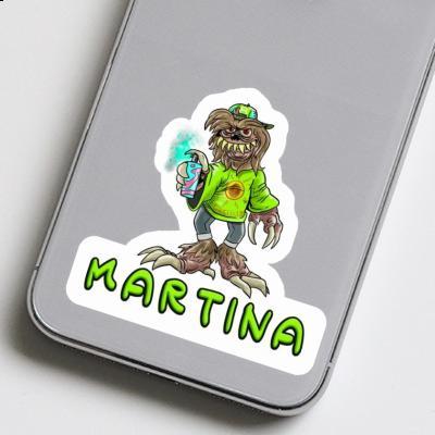 Martina Sticker Sprayer Notebook Image