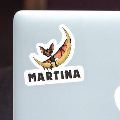 Martina Sticker Fledermaus Laptop Image