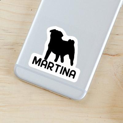 Sticker Pug Martina Gift package Image