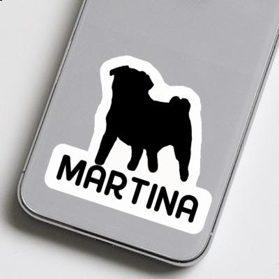 Sticker Pug Martina Gift package Image