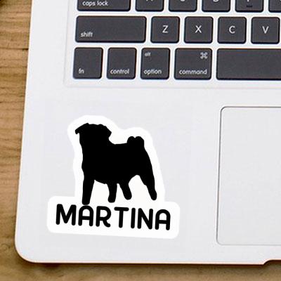 Sticker Pug Martina Image