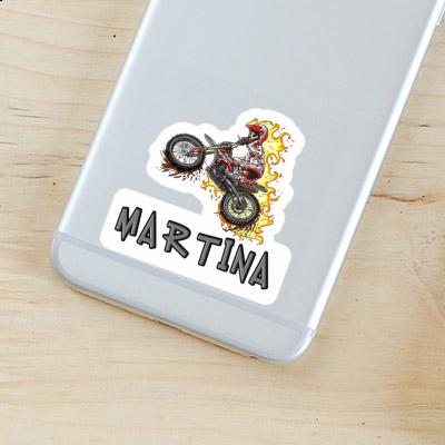 Sticker Motocross Rider Martina Image