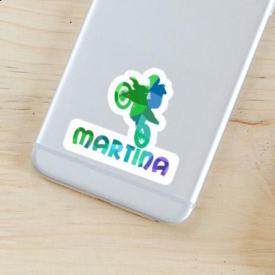 Martina Sticker Motocross-Fahrer Gift package Image