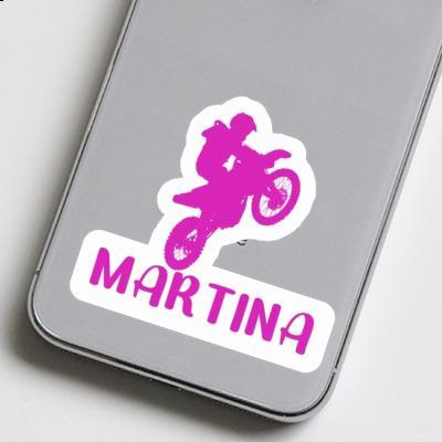 Aufkleber Motocross-Fahrer Martina Gift package Image