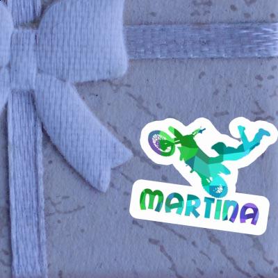 Sticker Martina Motocross Jumper Image