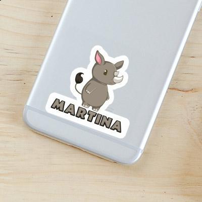 Autocollant Martina Rhino Gift package Image