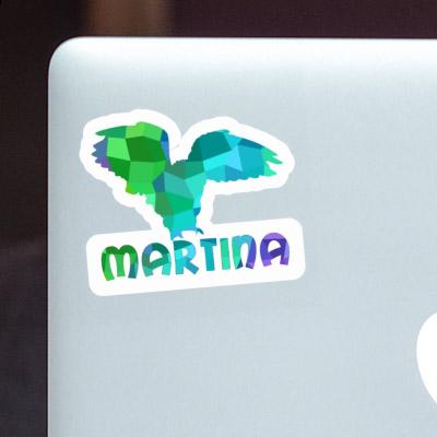 Martina Autocollant Hibou Laptop Image