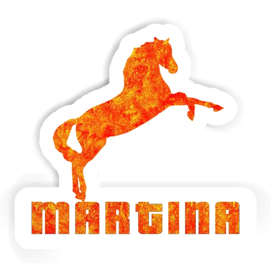 Sticker Martina Horse Gift package Image