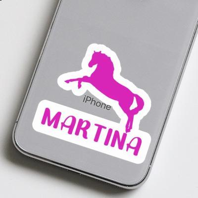 Sticker Martina Horse Notebook Image