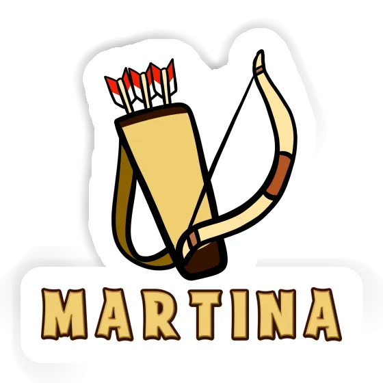 Sticker Arrow Bow Martina Gift package Image