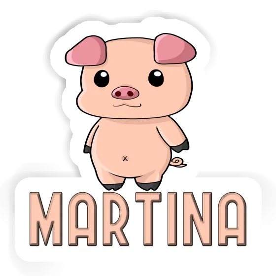 Pigg Sticker Martina Notebook Image