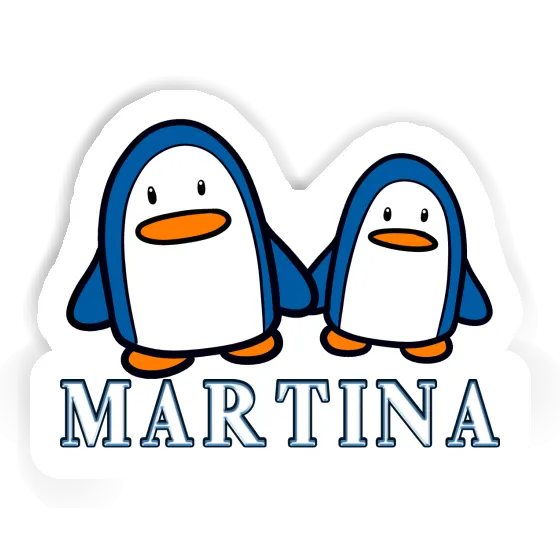 Martina Aufkleber Pinguin Notebook Image