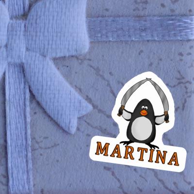 Martina Sticker Sword Notebook Image