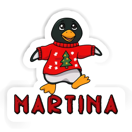 Martina Aufkleber Pinguin Gift package Image