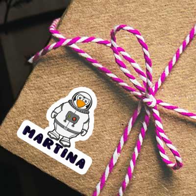 Autocollant Martina Astronaute Gift package Image