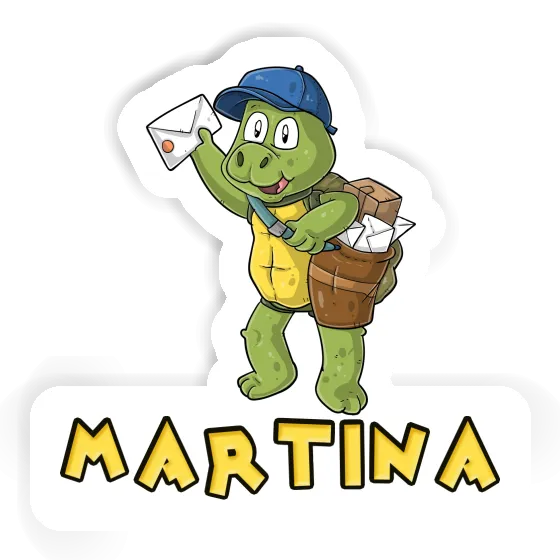 Martina Sticker Postman Notebook Image