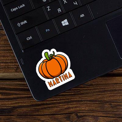 Pumpkin Sticker Martina Notebook Image