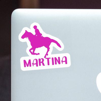 Martina Sticker Horse Rider Notebook Image