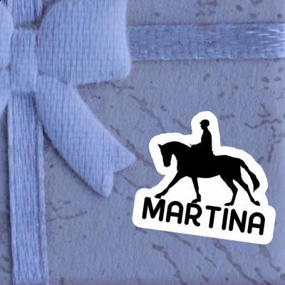 Sticker Martina Horse Rider Image