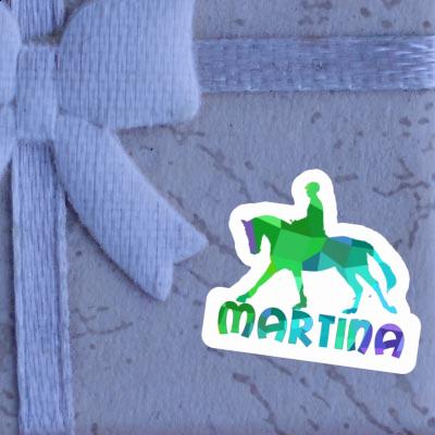 Sticker Martina Horse Rider Image