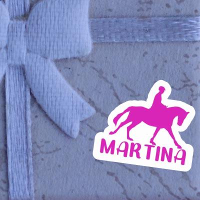 Sticker Martina Horse Rider Image