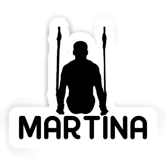 Sticker Ring gymnast Martina Image