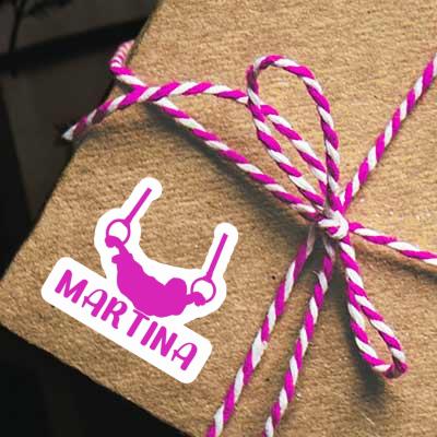 Sticker Martina Ring gymnast Gift package Image