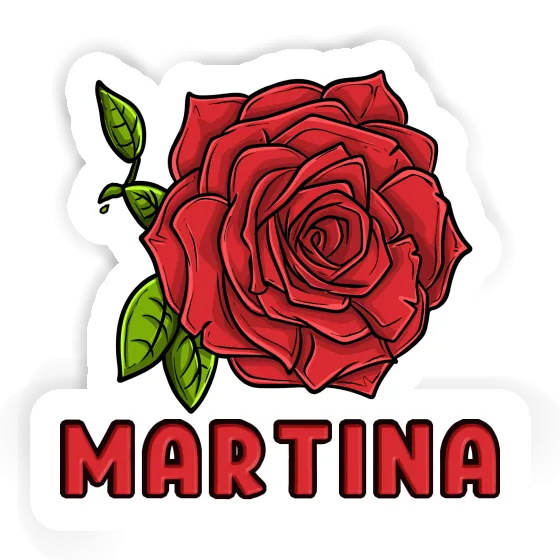 Martina Sticker Rosenblüte Gift package Image