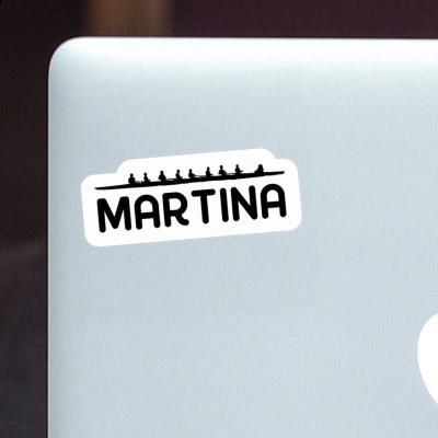 Martina Sticker Rowboat Laptop Image