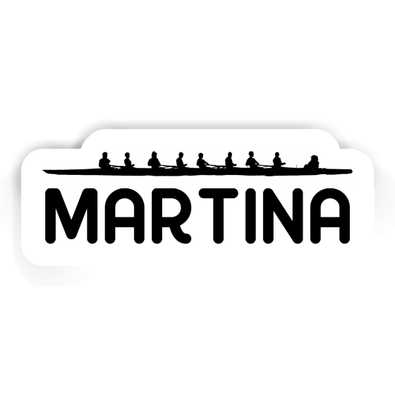 Martina Sticker Rowboat Notebook Image